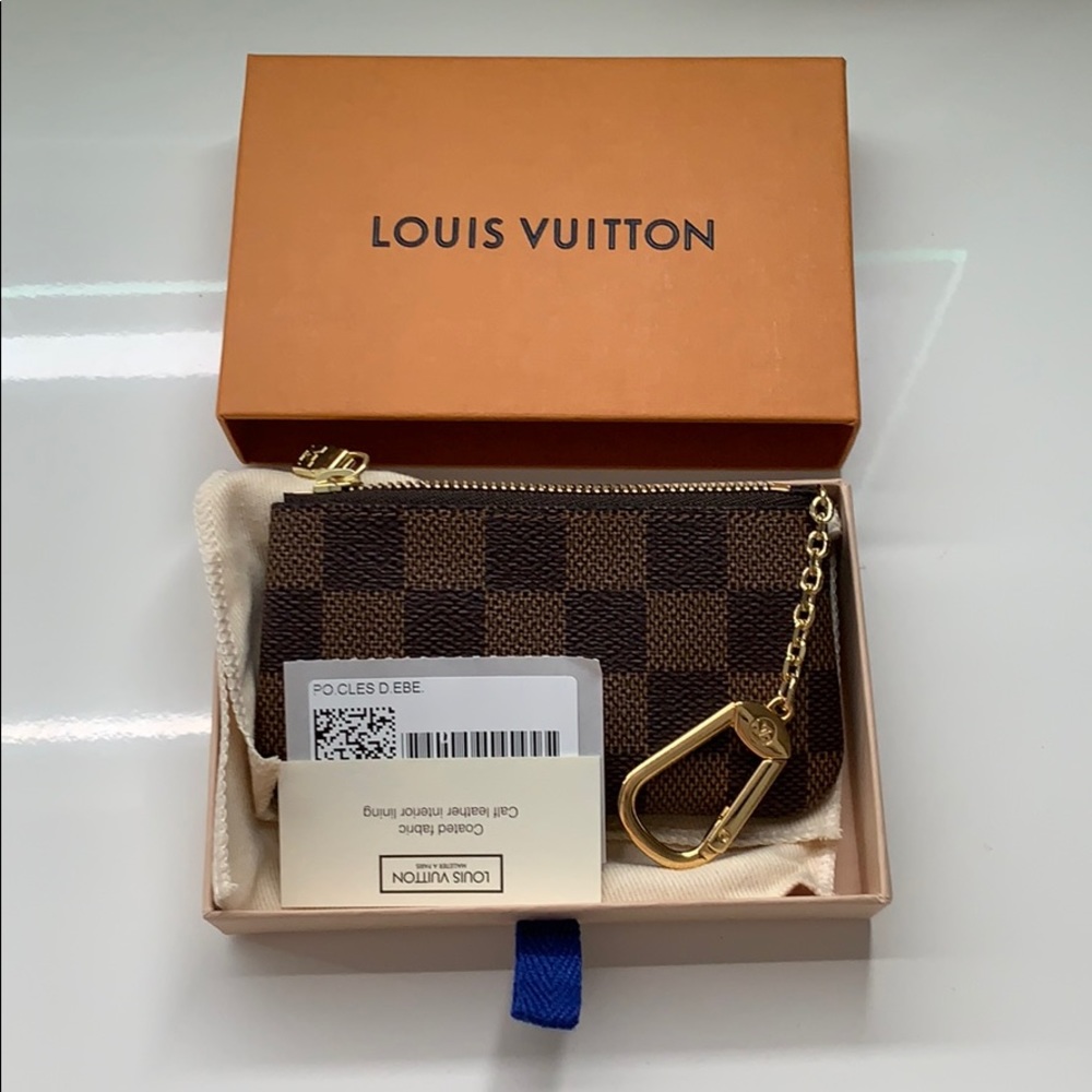 Authentic LV Key Pouch Damier